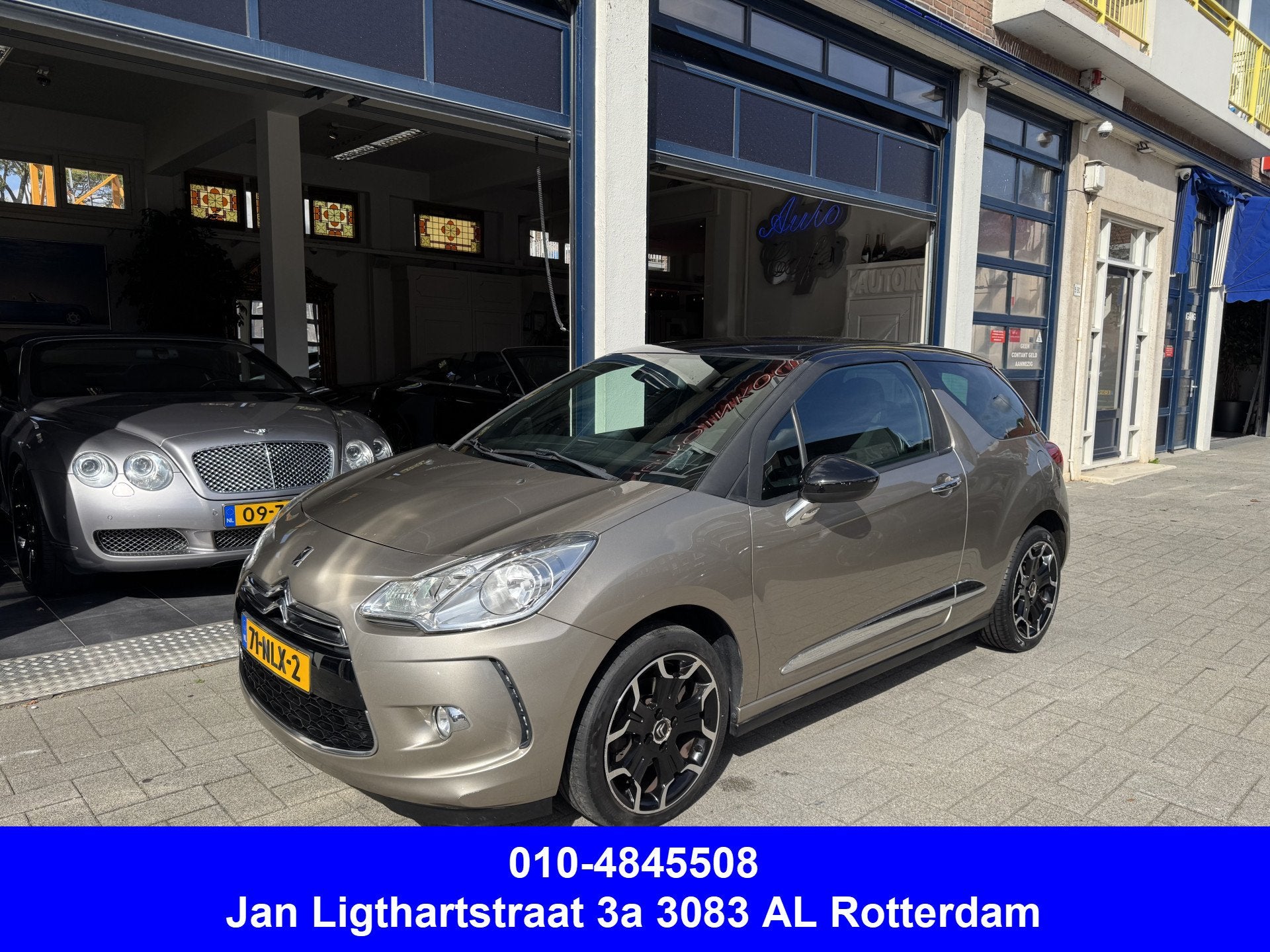 Citroën DS3 1.6 VTi So Chic AUTOMAAT. (bj 2010), Auto's, Euro 5, Gebruikt, 4 cilinders, Bedrijf