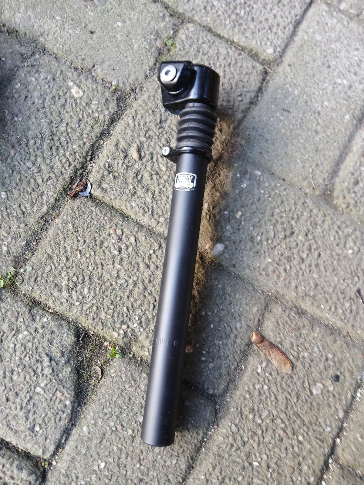 Verende zadelpen Post Modern diameter 27.2., Ophalen, Mountainbike, Zo goed als nieuw, Verende zadelpen Post Modern diameter 27.2.