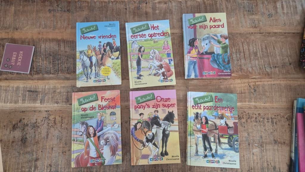 5 boeken van De Bleshof - Paardenavonturen, Ophalen of Verzenden