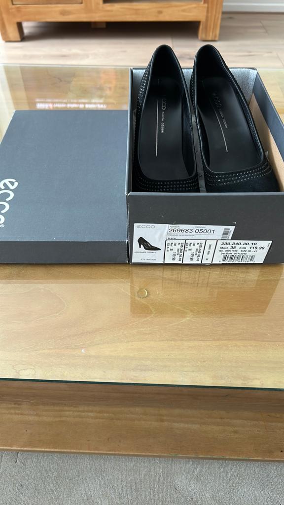 Dames schoenen maat 38, Ophalen, Zo goed als nieuw, Zwart