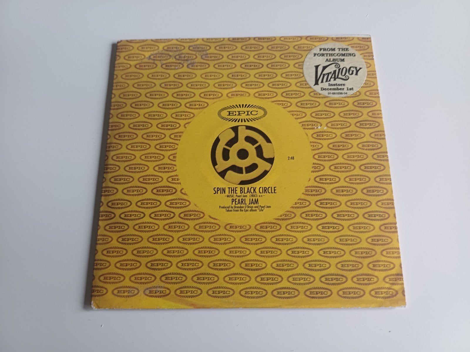 Pearl Jam-Spin the black circle, Verzenden, Rock en Metal