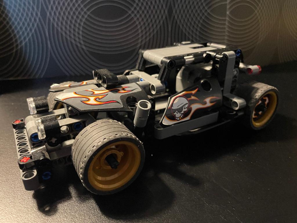 Lego 42046 Technic Getaway Racer, Lego, Compleet, Ophalen of Verzenden, Zo goed als nieuw