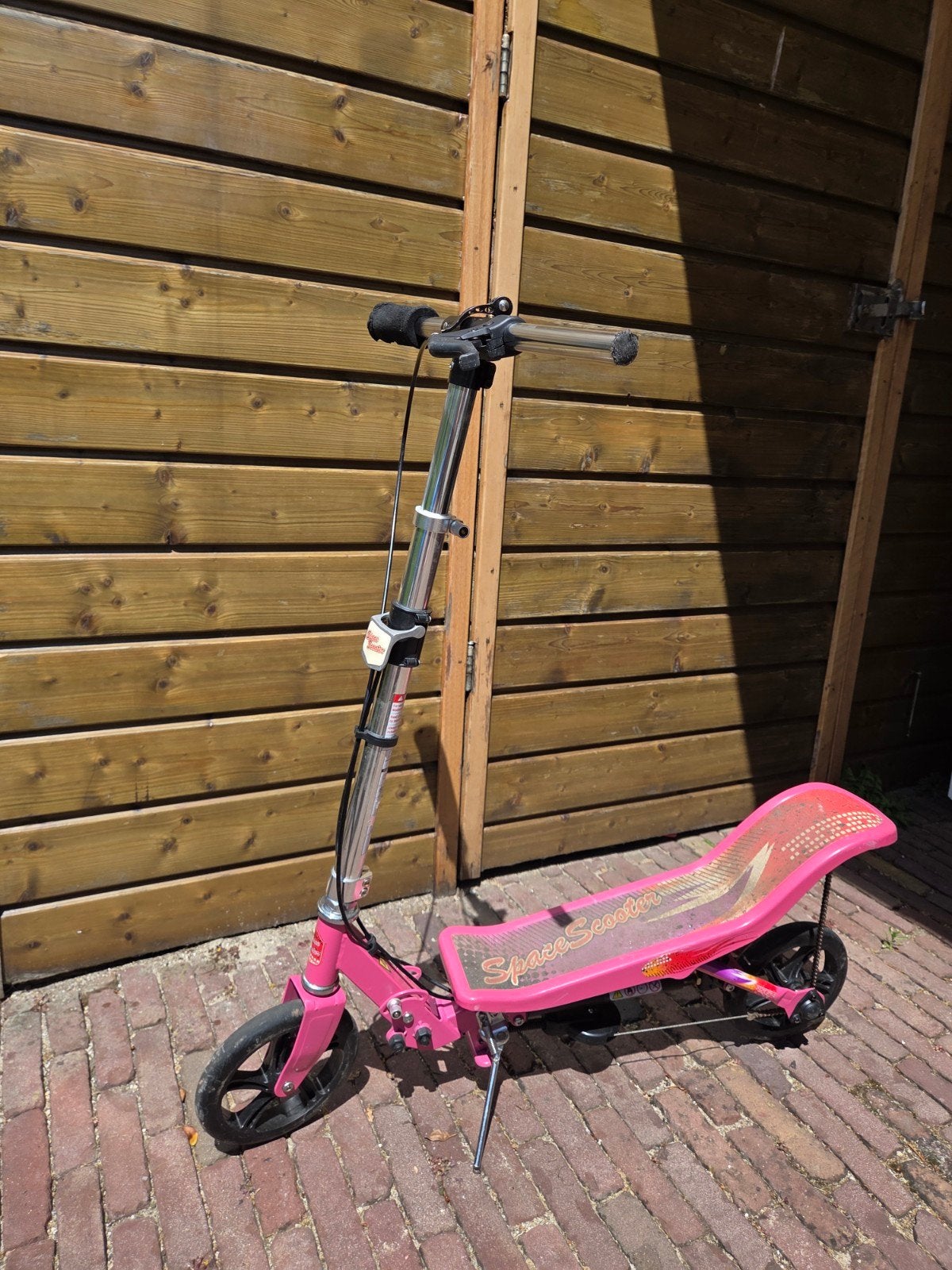 Roze Space Scooter - Gebruikt maar in goede staat, Fietsen en Brommers, Ophalen, Gebruikt, Gewone step, Space Scooter