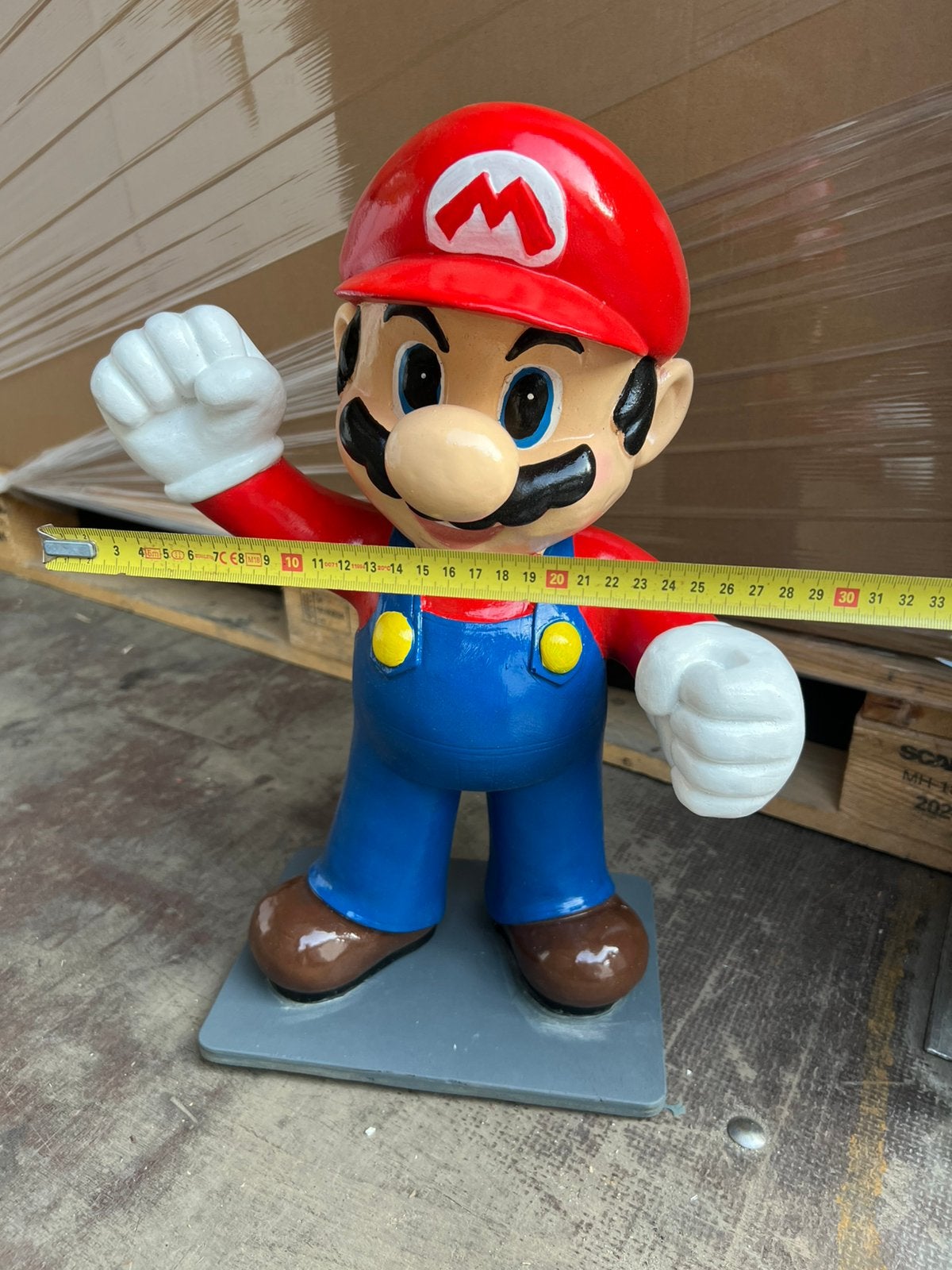 Super mario beeld 50 cm hoog nieuw 99 euro, Ophalen, C, Nieuw, Z