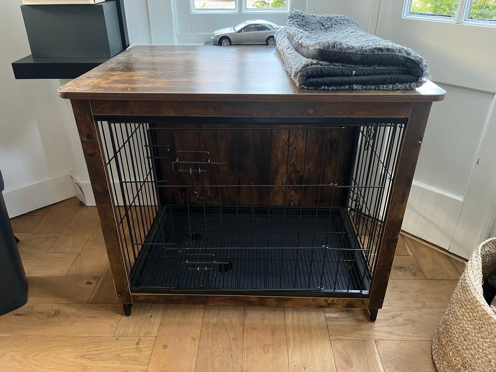 Honden bench. Zo goed als nieuw., Dieren en Toebehoren, Ophalen, Zo goed als nieuw