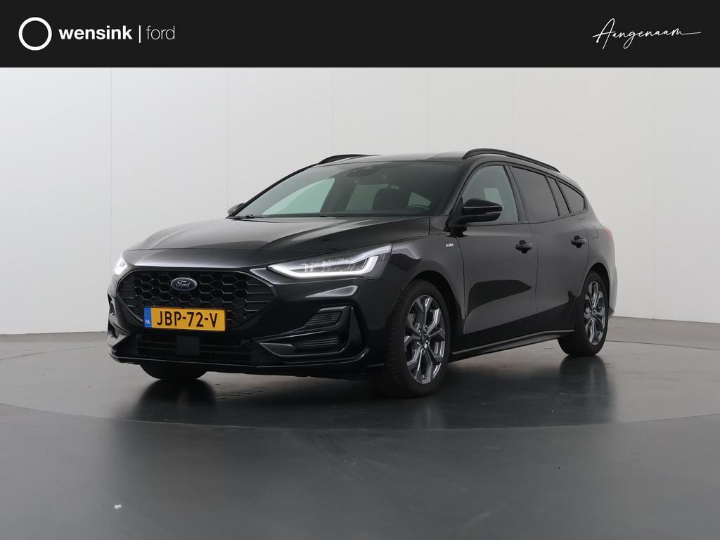 Ford Focus Wagon 1.0 EcoBoost Hybrid ST Line X | Winterpakke, Stof, Gebruikt, Zwart, Lichtsensor