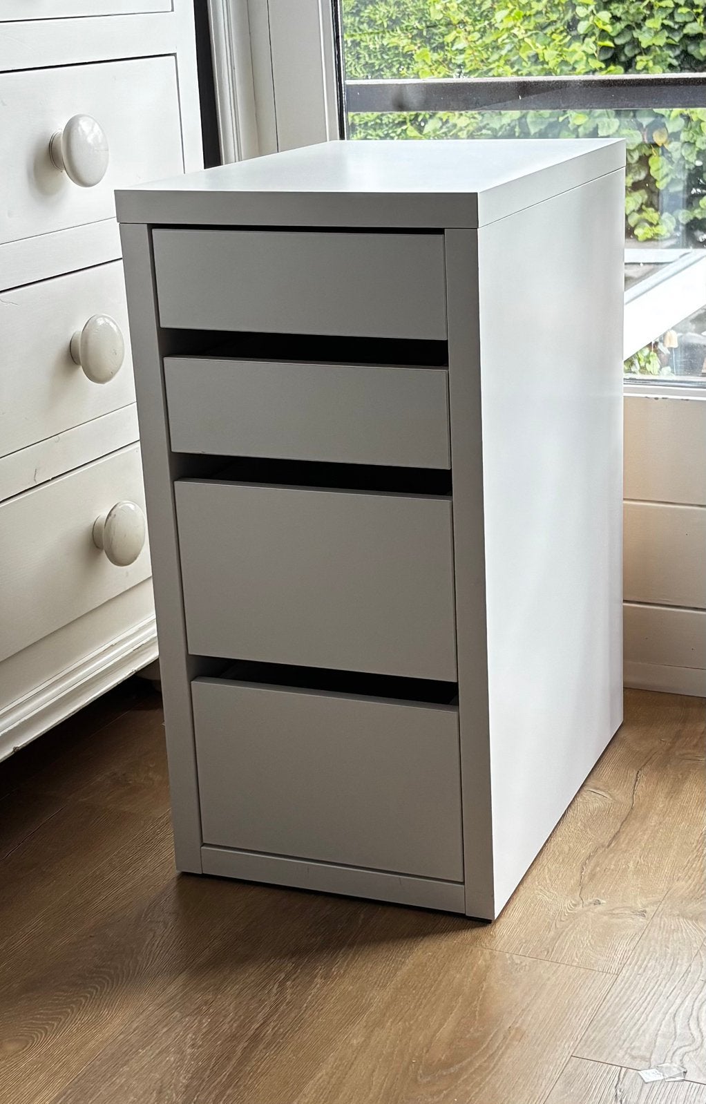 IKEA Micke Ladeblok - Wit - 75x35x50 cm, Huis en Inrichting, Ophalen, Minder dan 50 cm, Gebruikt, 3 of 4 laden