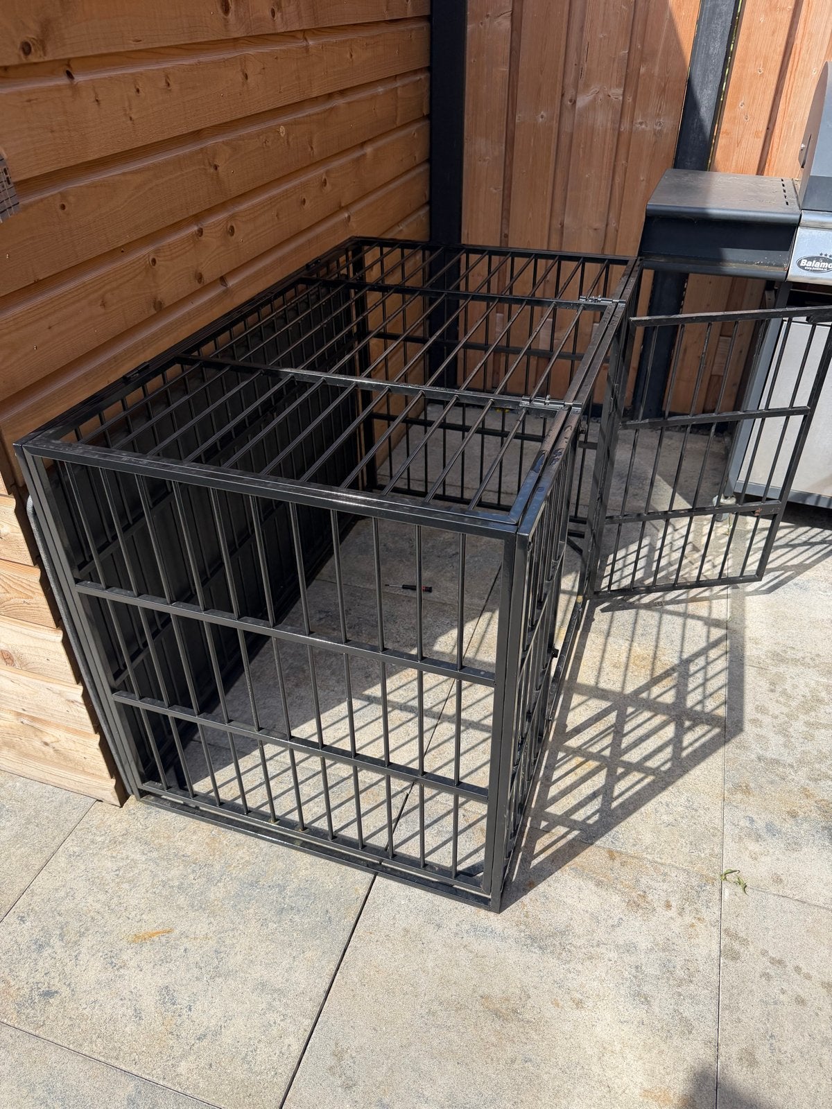 Hondenbench 122x76x80CM, Dieren en Toebehoren, Hondenbenches, Ophalen, Gebruikt