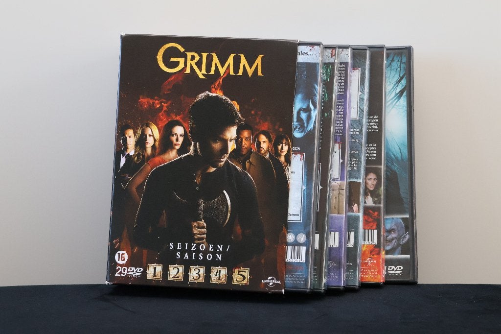 Grimm - alle 6 seizoenen - DVD-boxsets, Cd's en Dvd's, Gebruikt, Alle leeftijden, Nederlands, Overige genres