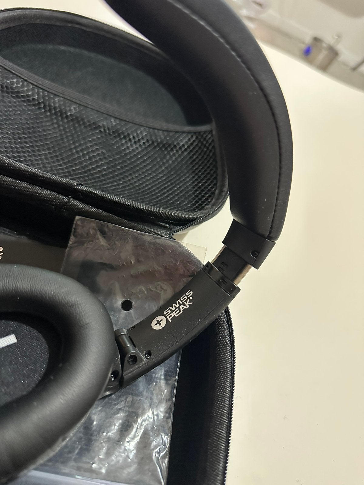 NIEUW || Swiss Peak Active Noise Cancelling Headset, Audio, Tv en Foto, Koptelefoons, Ophalen of Verzenden, Nieuw, Overige merken