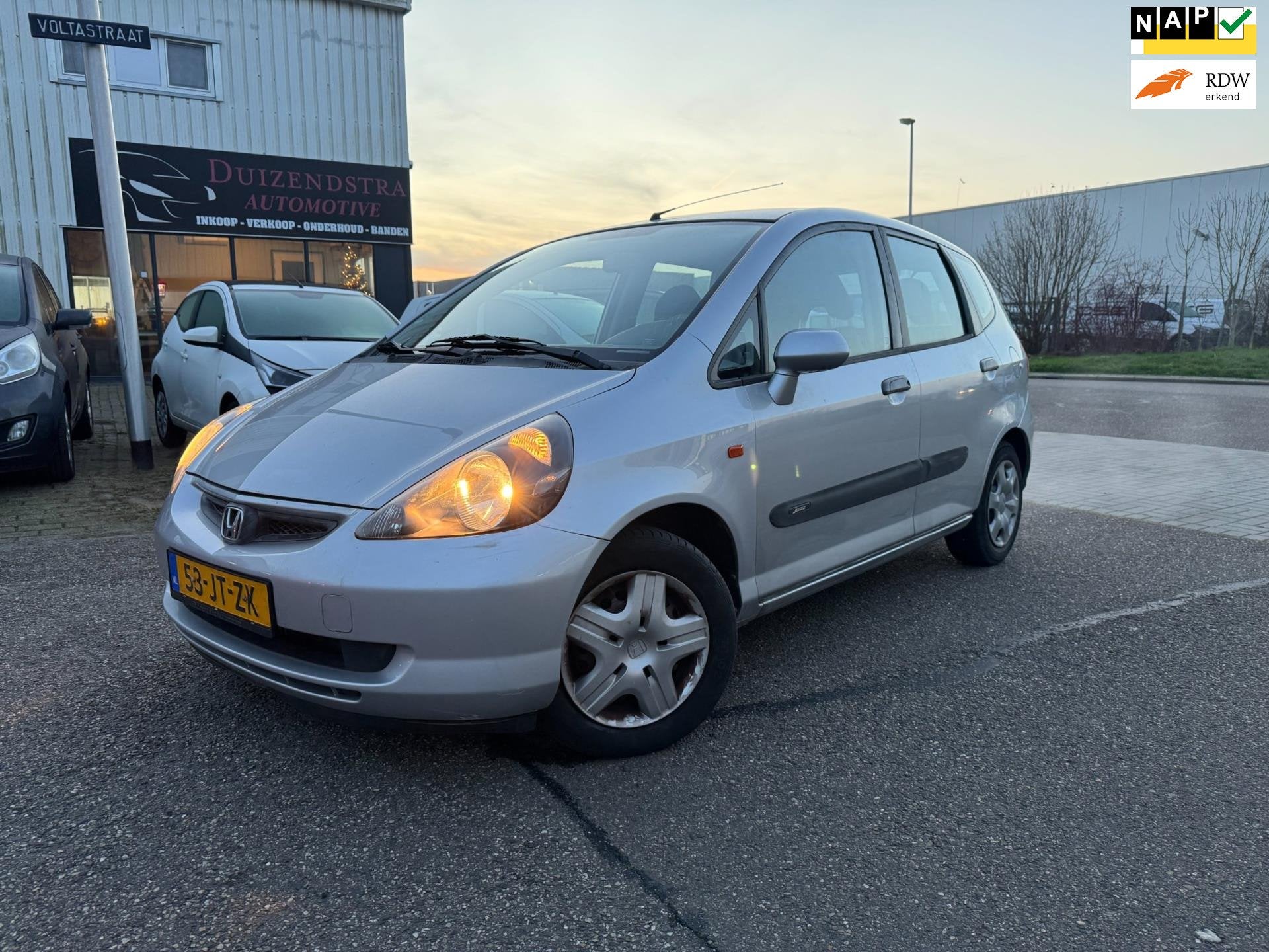 Honda Jazz 1.4 LS Automaat! Airco, PDC, Auto's, 83 pk, 450 kg, 990 kg, Origineel Nederlands