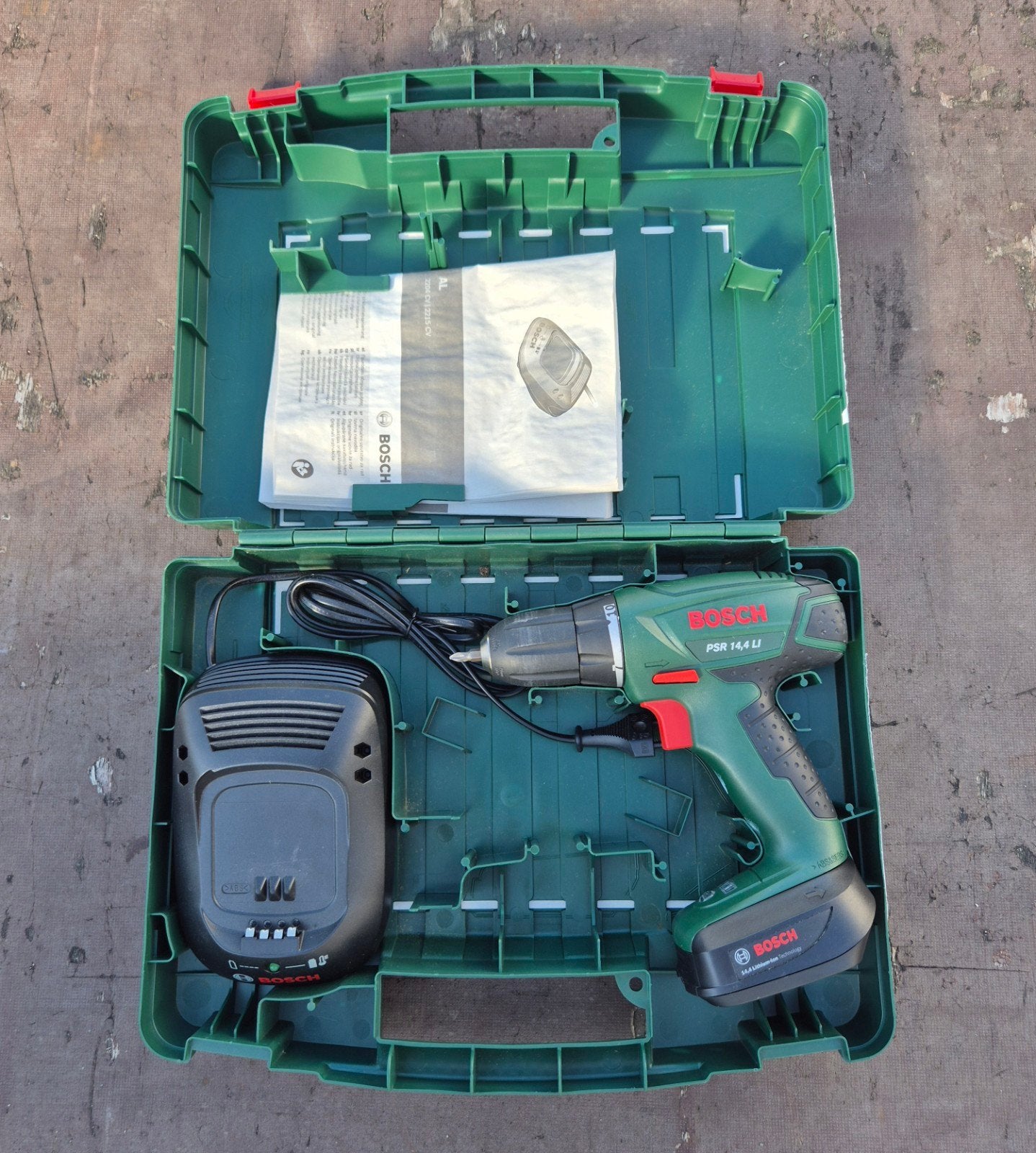 Bosch accu-boormachine, Ophalen, Gebruikt