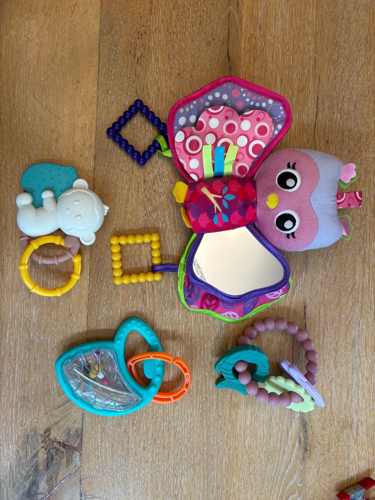 Diverse baby speelgoed, Ophalen, Zo goed als nieuw, Rammelaar, Met geluid