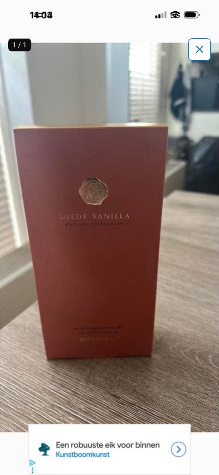 Rituals Suede Vanilla mini Geursticks, Ophalen of Verzenden, Nieuw