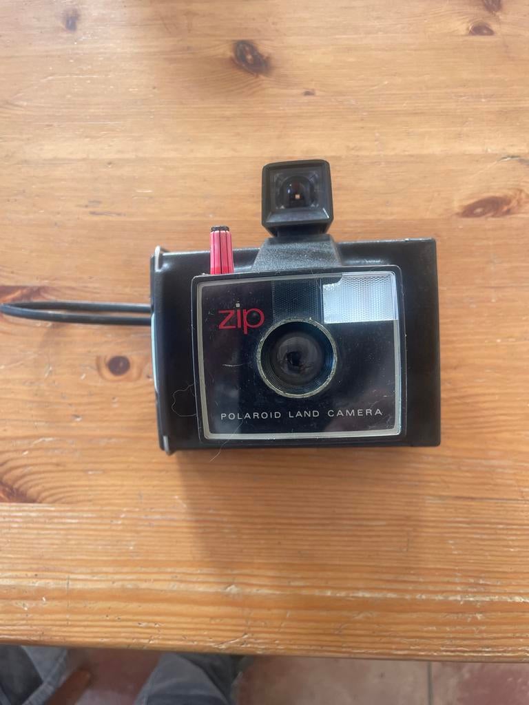 Vintage Polaroid Land Camera Zip - Direct Klaar Camera, Audio, Tv en Foto, Fotocamera's Analoog, Ophalen of Verzenden, Gebruikt