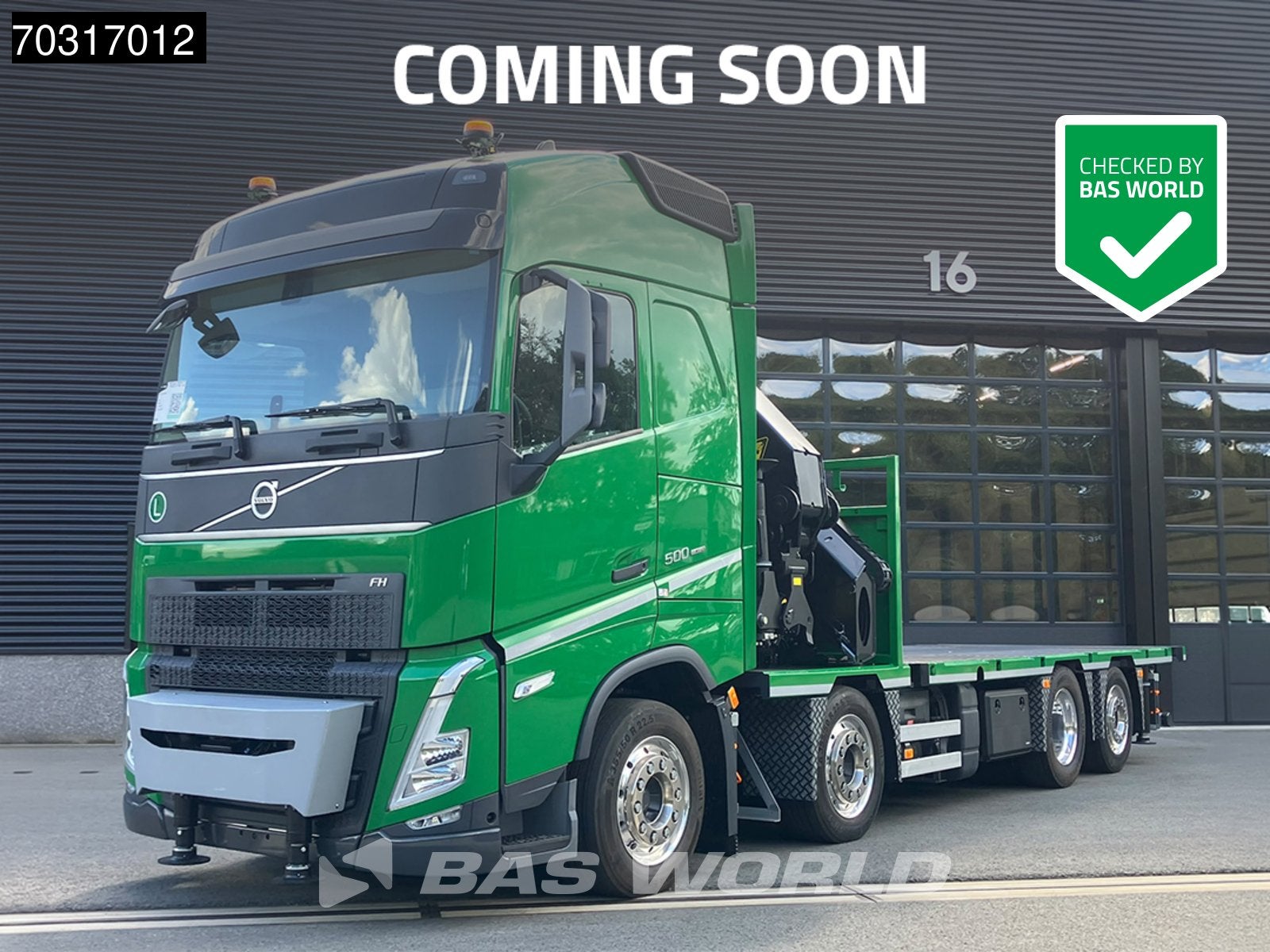 Volvo FH 500 8X2 COMING SOON! NEW Palfinger PK53002 SH-F Cra, Auto's, Automaat, Euro 6, Leder, Bedrijf