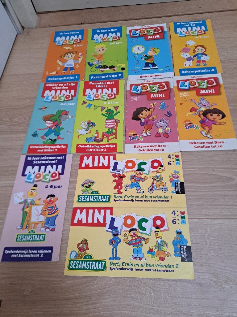 Mini loco boekjes, Kinderen en Baby's, Speelgoed | Educatief en Creatief, Ophalen of Verzenden, Rekenen