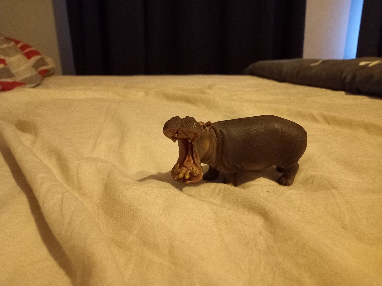 Nijlpaard speelgoedfiguur, Ophalen, Zo goed als nieuw