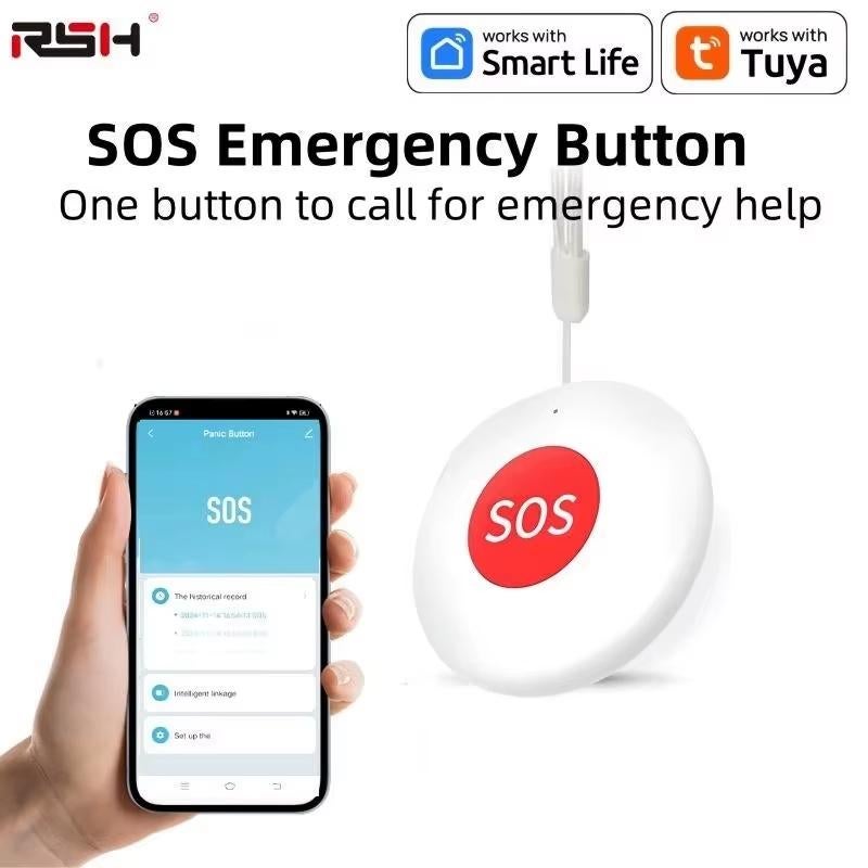 🆘     SOS  knop         ‍️👩🏻‍⚕️, Diversen, Ophalen of Verzenden, Nieuw