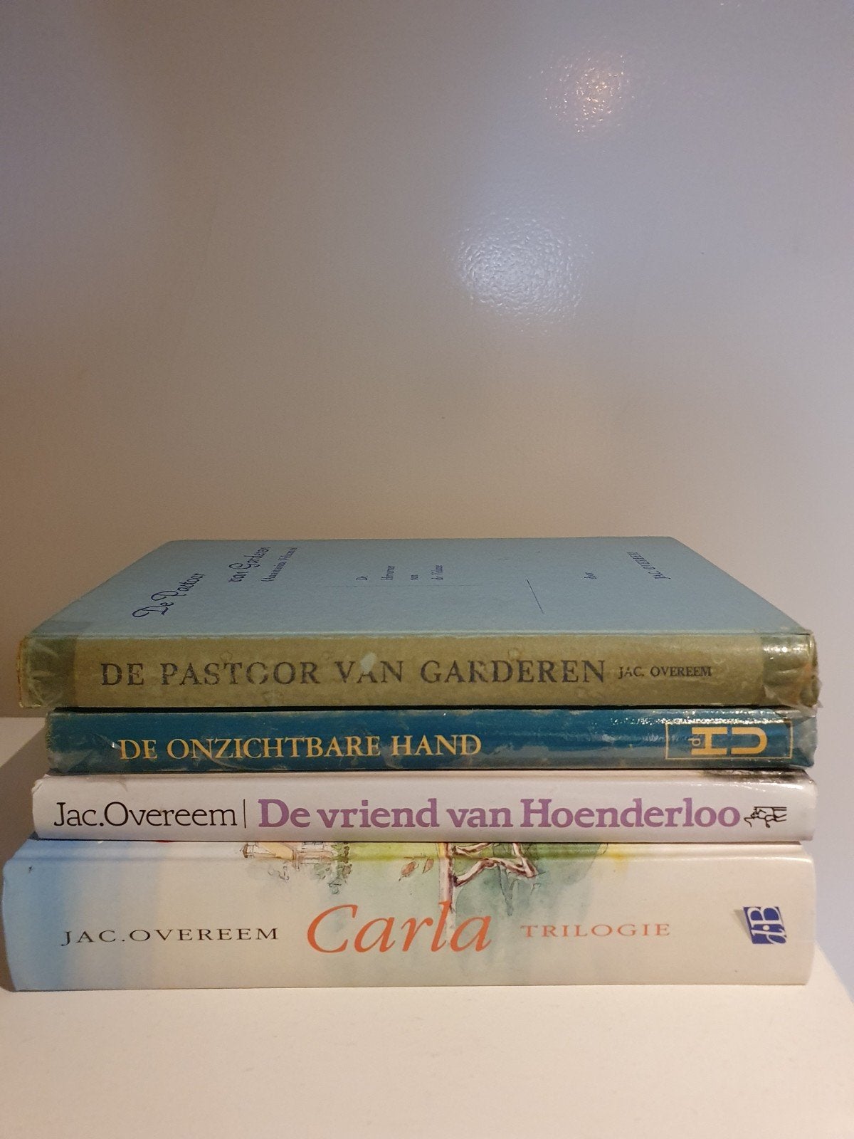 Jac. Overeem 4 Boeken ook te koop per stuk, Ophalen of Verzenden, Gelezen, Jac. Overeem