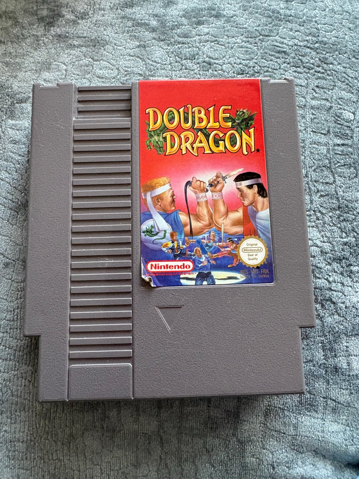Double Dragon NES Game Cartridge - Klassieke Beat 'em up, Spelcomputers en Games, Games | Nintendo NES, Gebruikt, Vechten, 1 speler