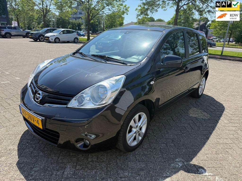 Nissan Note 1.6 Acenta/ AUTOMAAT/APK/NAP/AIRCO/TREKHAAK/BOEK, Auto's, Nissan, 15 km/l, Gebruikt, 4 cilinders, Origineel Nederlands