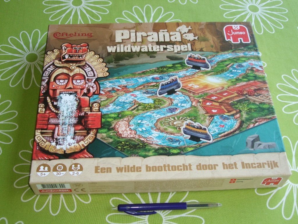 Efteling Piraña - Wildwaterspel, Vijf spelers of meer, Ophalen of Verzenden, Zo goed als nieuw