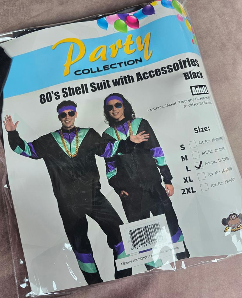 Nieuw inc accesoires! Foute party outfit unisex maat M - XXL, Ophalen of Verzenden, Nieuw, Maat 46/48 (XL) of groter, Carnaval