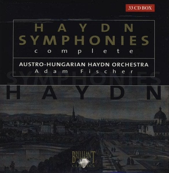 HAYDN Complete symphonies 33 - CD BOX FISCHER BRILLIANT, Boxset, Gebruikt, Ophalen of Verzenden, Classicisme