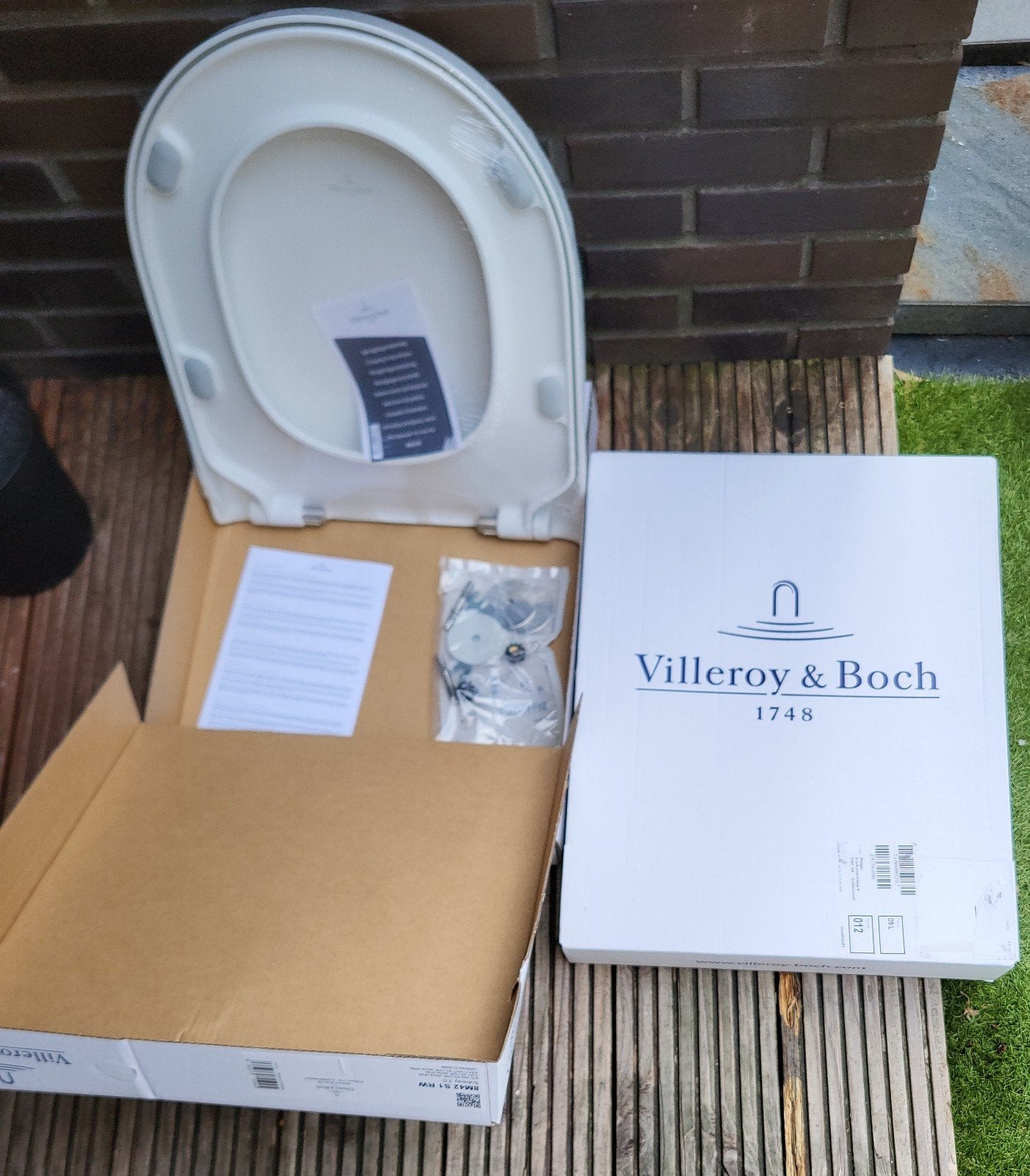 Villeroy & Boch Subway 3.0 Toiletzitting Stone White Mat, Ophalen of Verzenden, Nieuw, Toilet