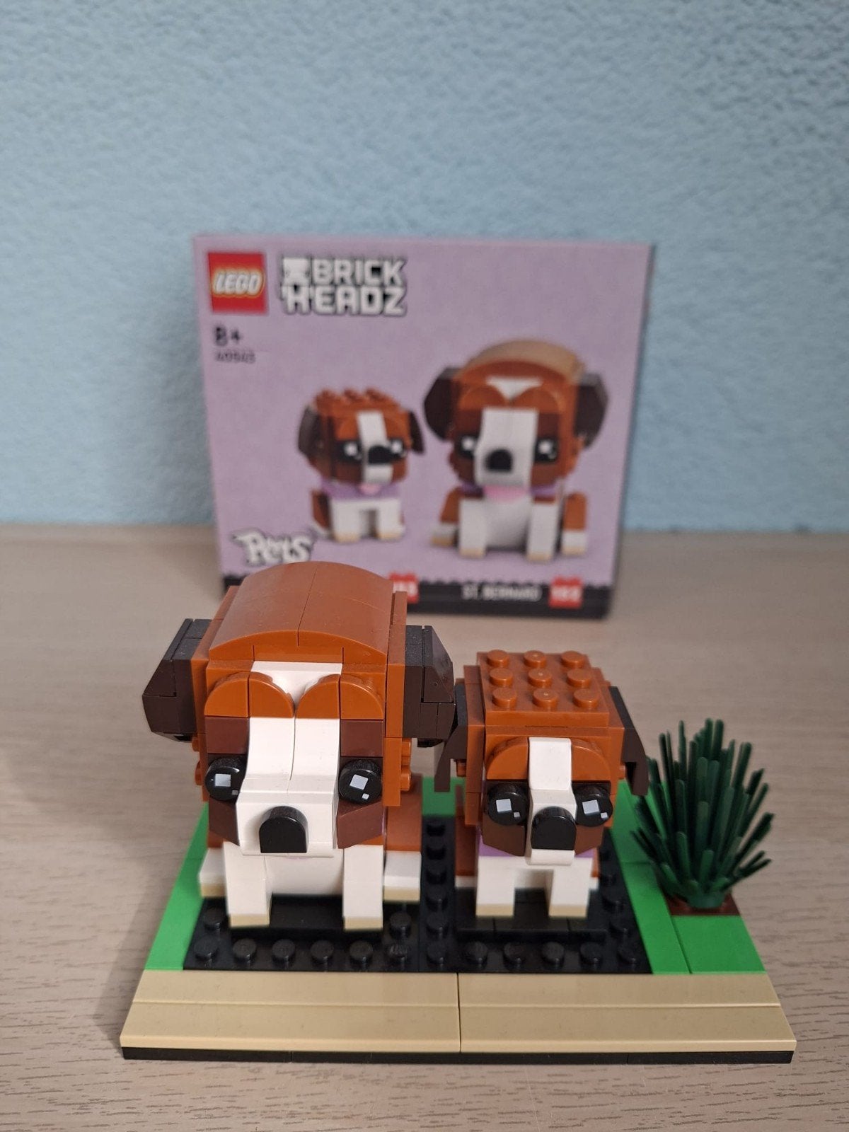 LEGO BrickHeadz Pets Beagle 40543, BrickHeadz, Lego, Ophalen of Verzenden, Zo goed als nieuw