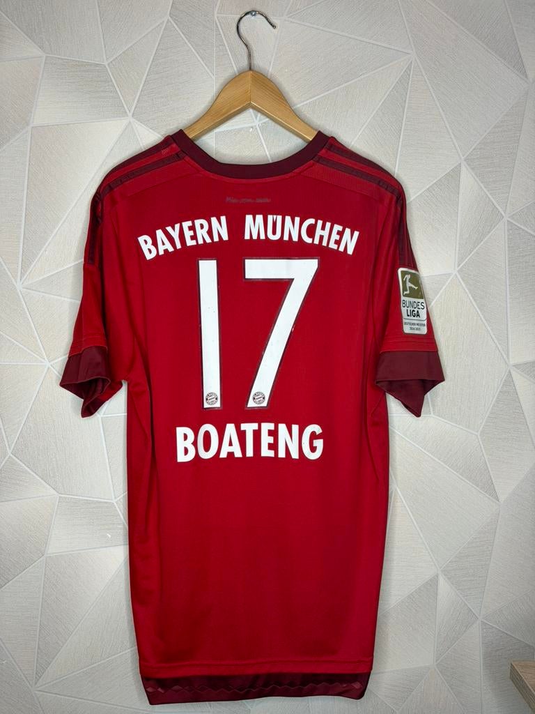 Bayern Munchen Thuis 2015/2016 Boateng, Maat XL, Ophalen of Verzenden, Gebruikt, Shirt