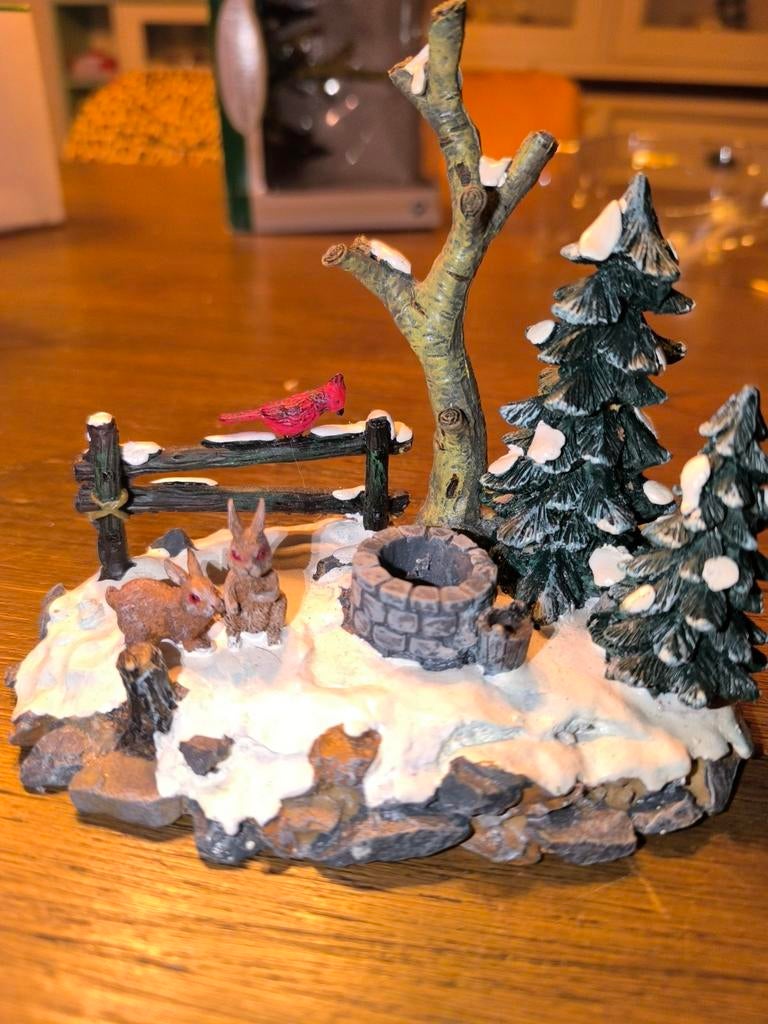 Lemax kersttafereel, Ophalen