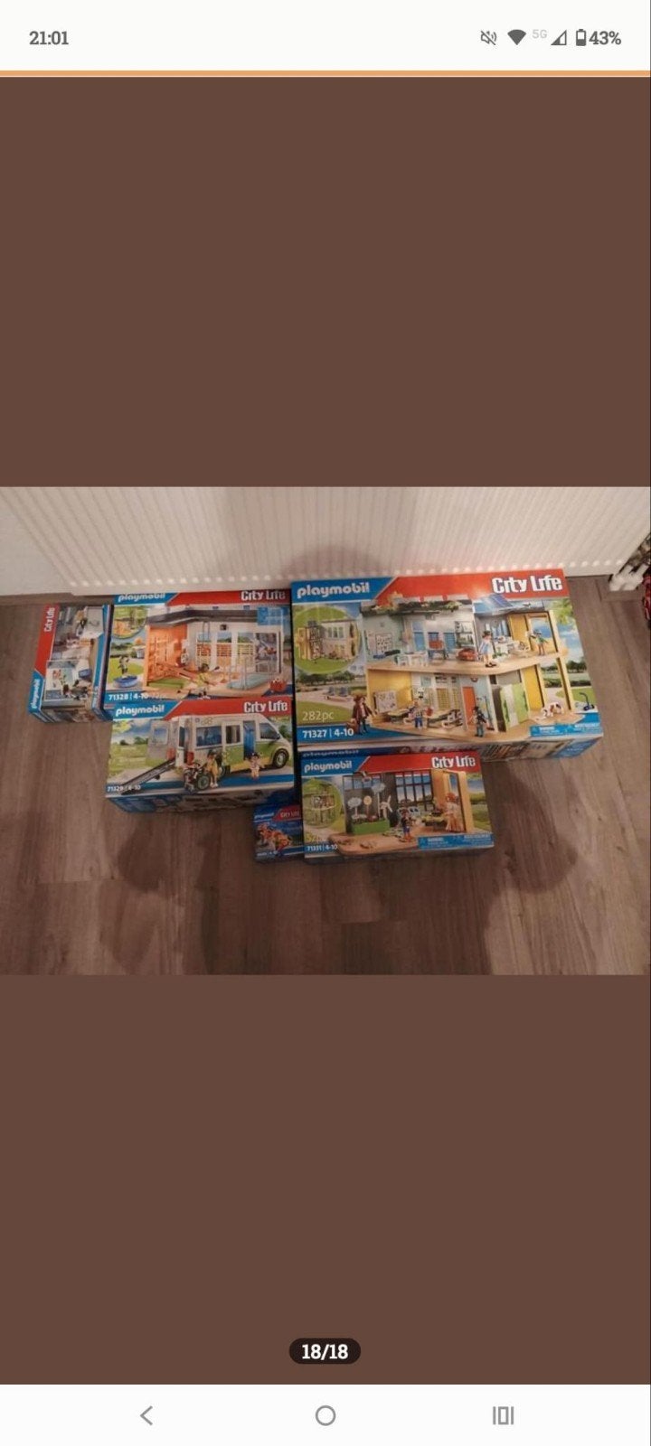 Playmobil complete school, Gebouw, Complete set, Ophalen of Verzenden, Zo goed als nieuw