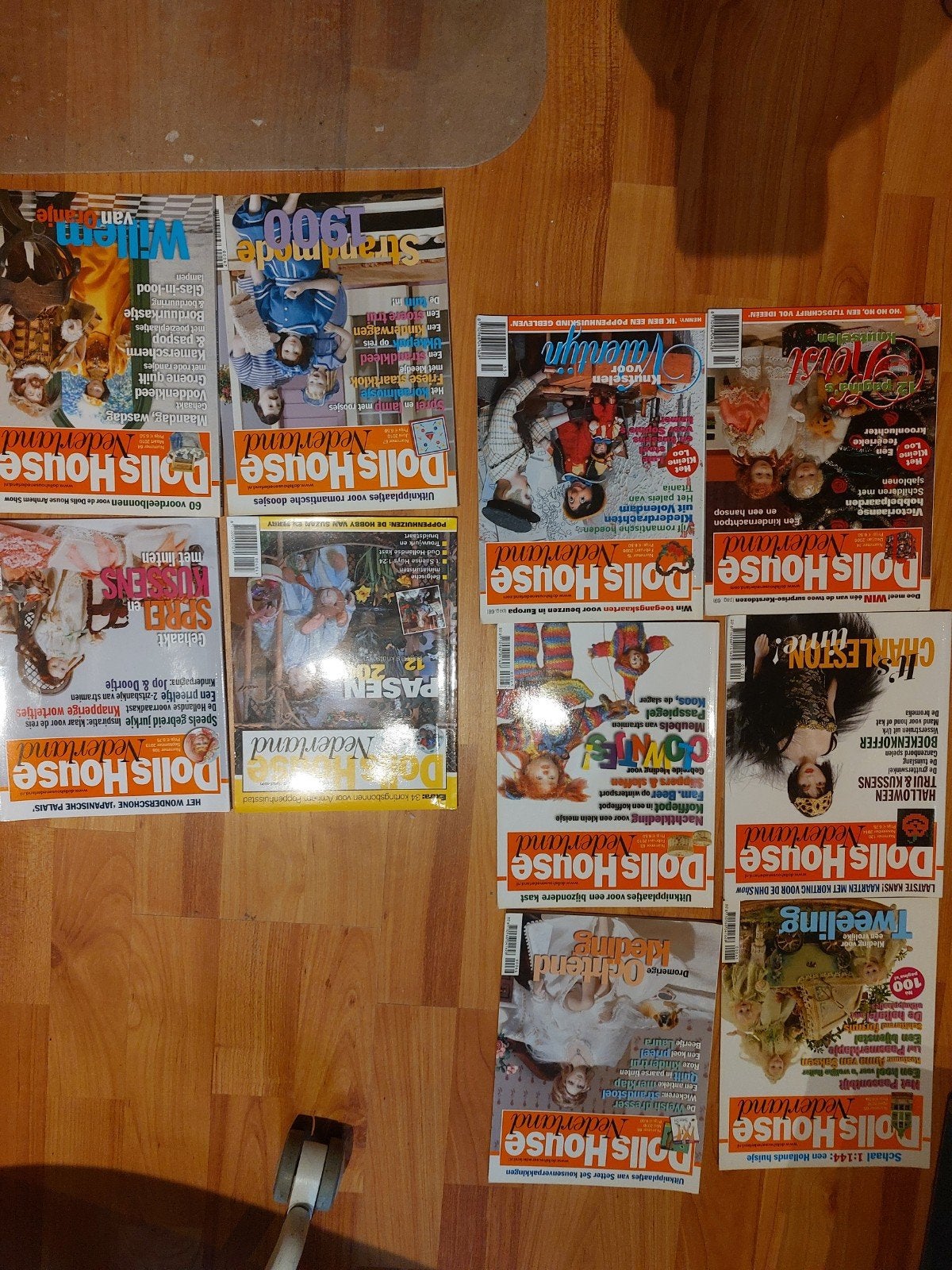 10 Dolls House Nederland magazines - Poppenhuis liefhebbers, Ophalen of Verzenden