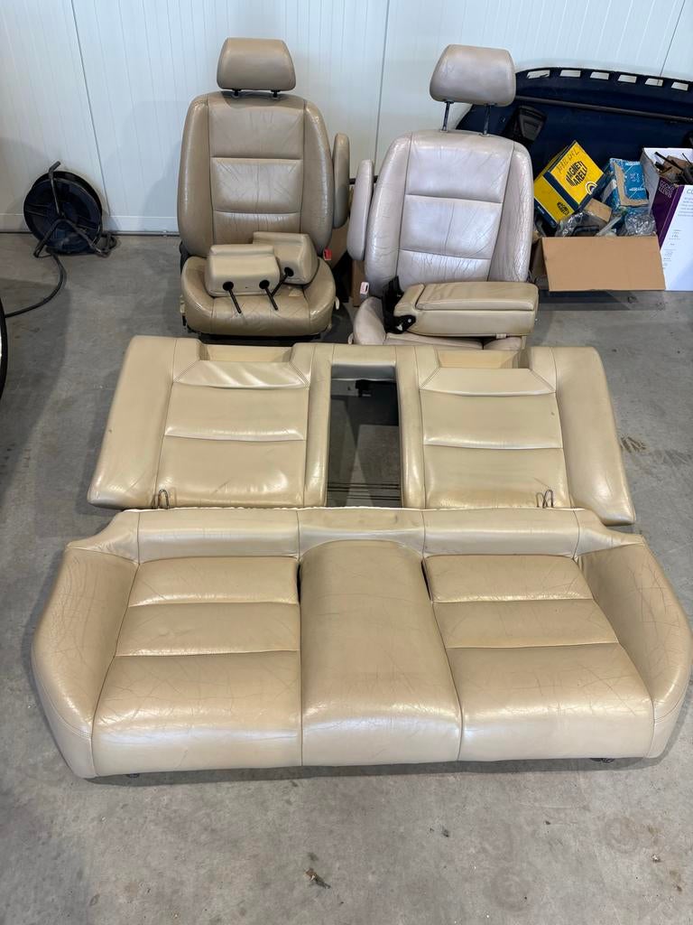 Peugeot 605 Lederen interieur beige, Auto-onderdelen, Interieur en Bekleding, Ophalen, Gebruikt, Peugeot