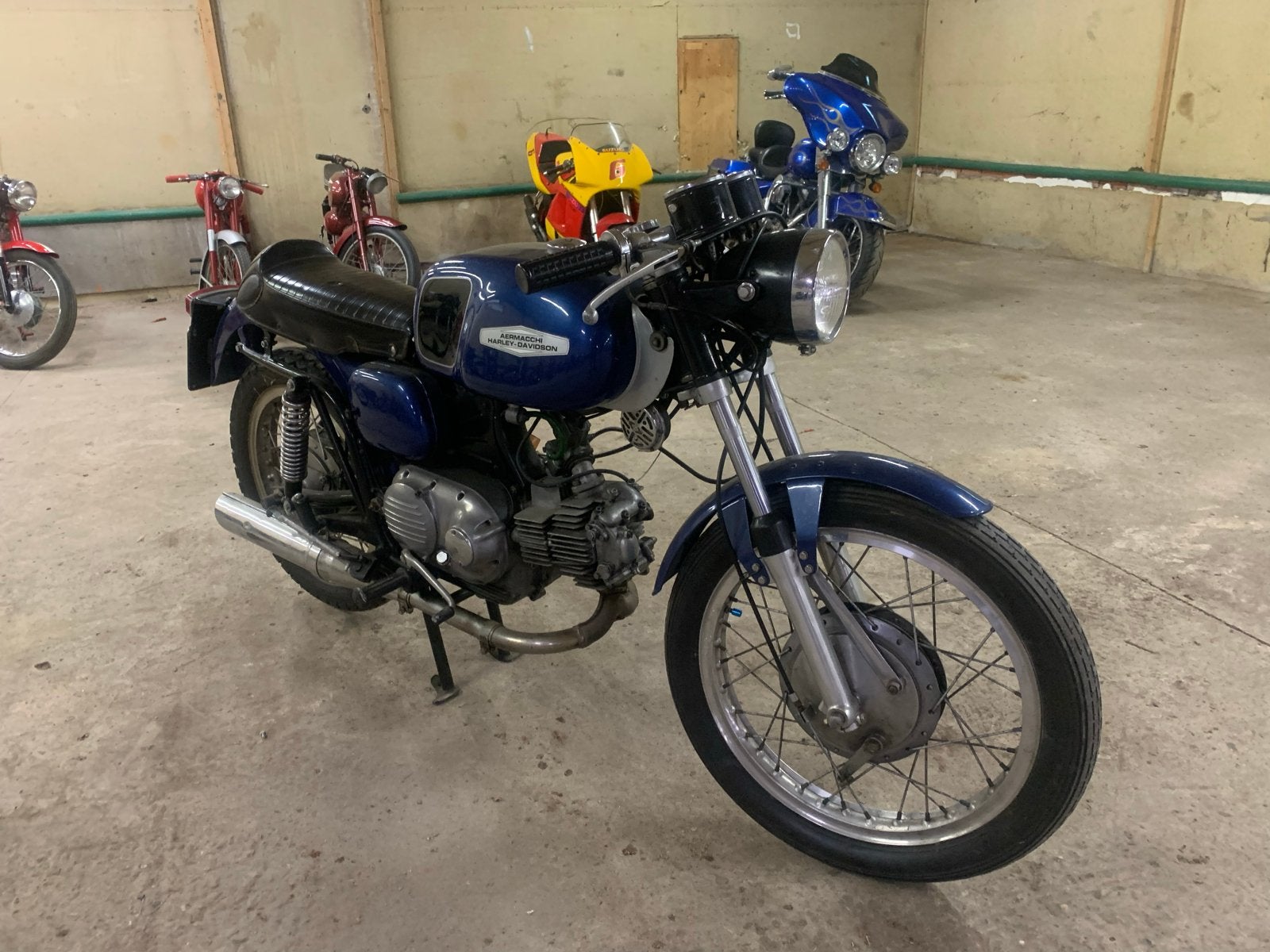 Aermacchi Harley Davidson TV 350 - Zeldzame Klassieker 1971, Italie, Aermacchi, Info@aermacchi.it, Overig