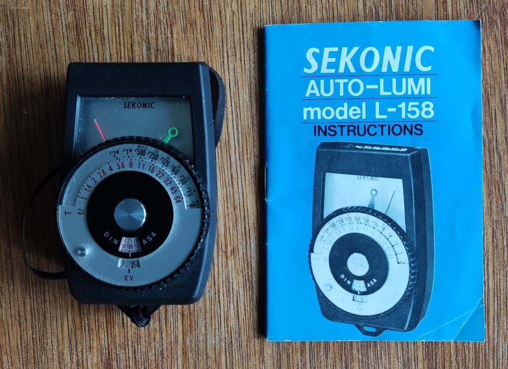 SEKONIC auto-lumi model L-158, Ophalen of Verzenden, Gebruikt