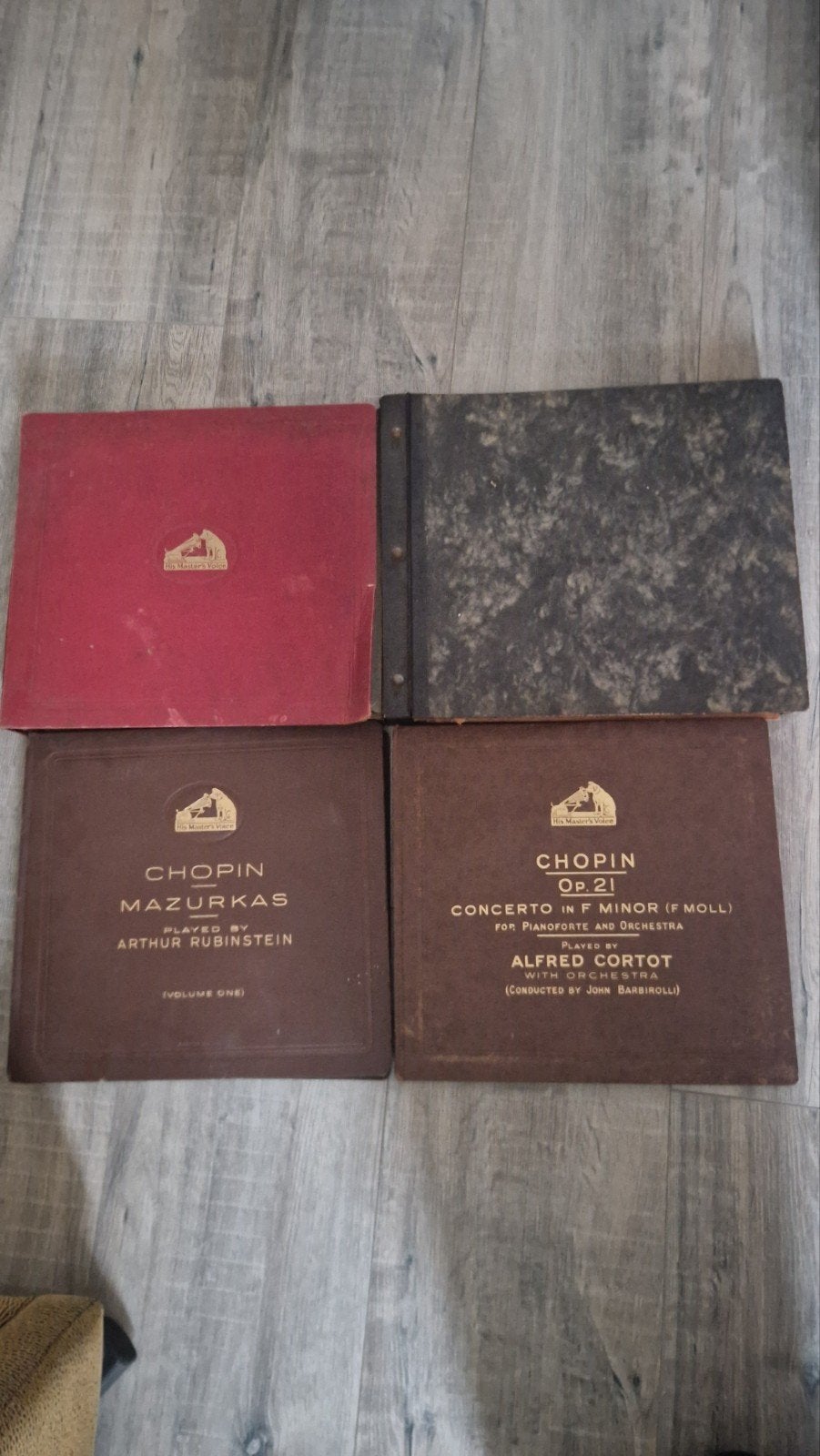 78 toeren platen, Cd's en Dvd's, Vinyl | Klassiek, Ophalen, Gebruikt, Chopin, 10 inch