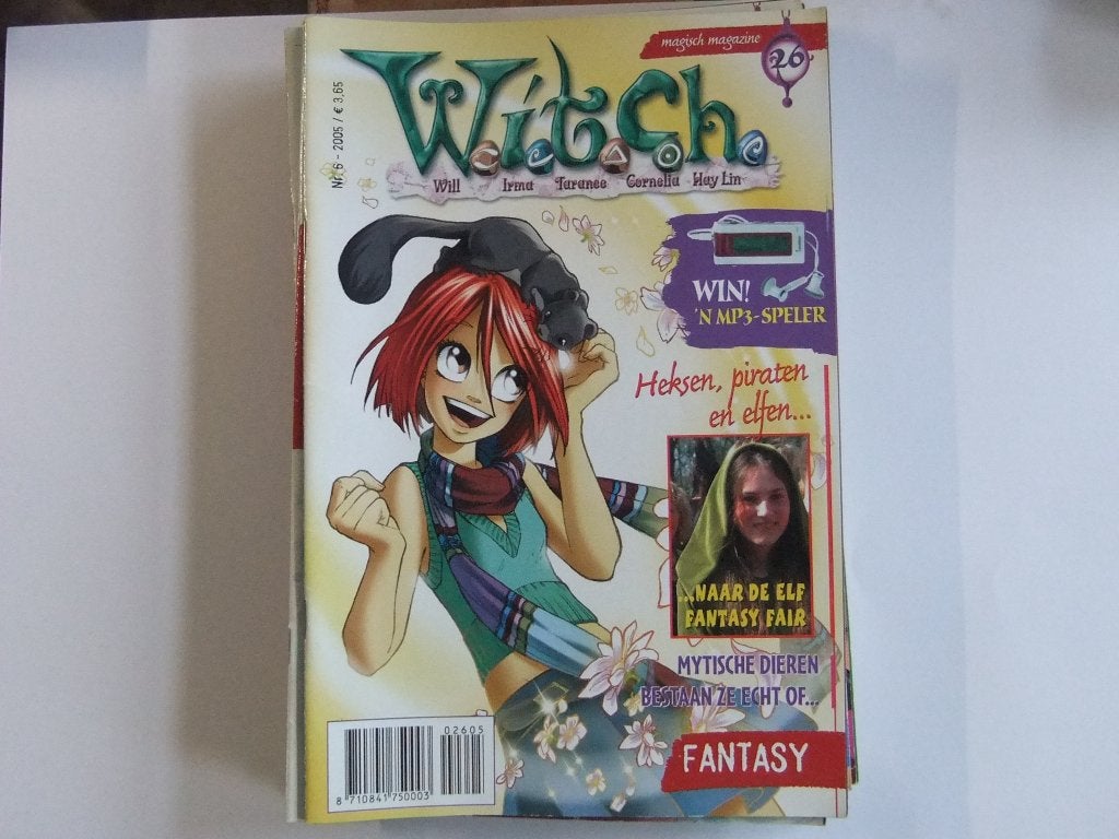 W.I.T.C.H. magazine nr 26, Eén stripboek, Verzenden, Gelezen