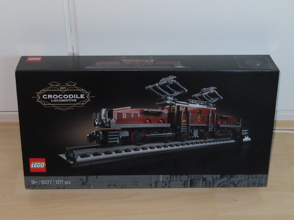 LEGO 10277 Expert - Krokodil trein Locomotief- nieuw in doos, Overige thema's, Lego, Nieuw, Ophalen of Verzenden