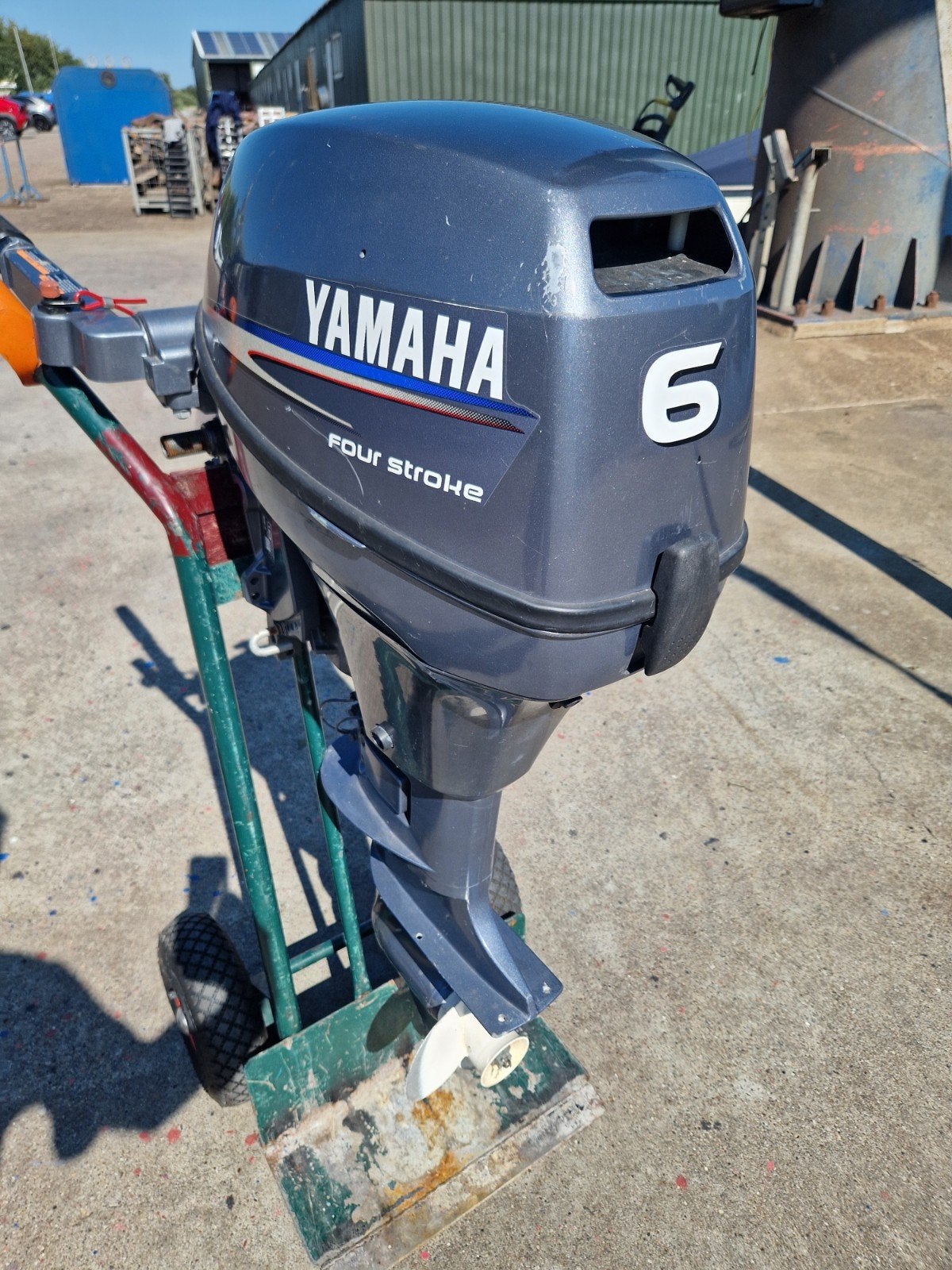 Yamaha 6 pk 2 cilinder 4 takt, Watersport en Boten, Ophalen, Gebruikt, 5 tot 10 pk, Viertaktmotor