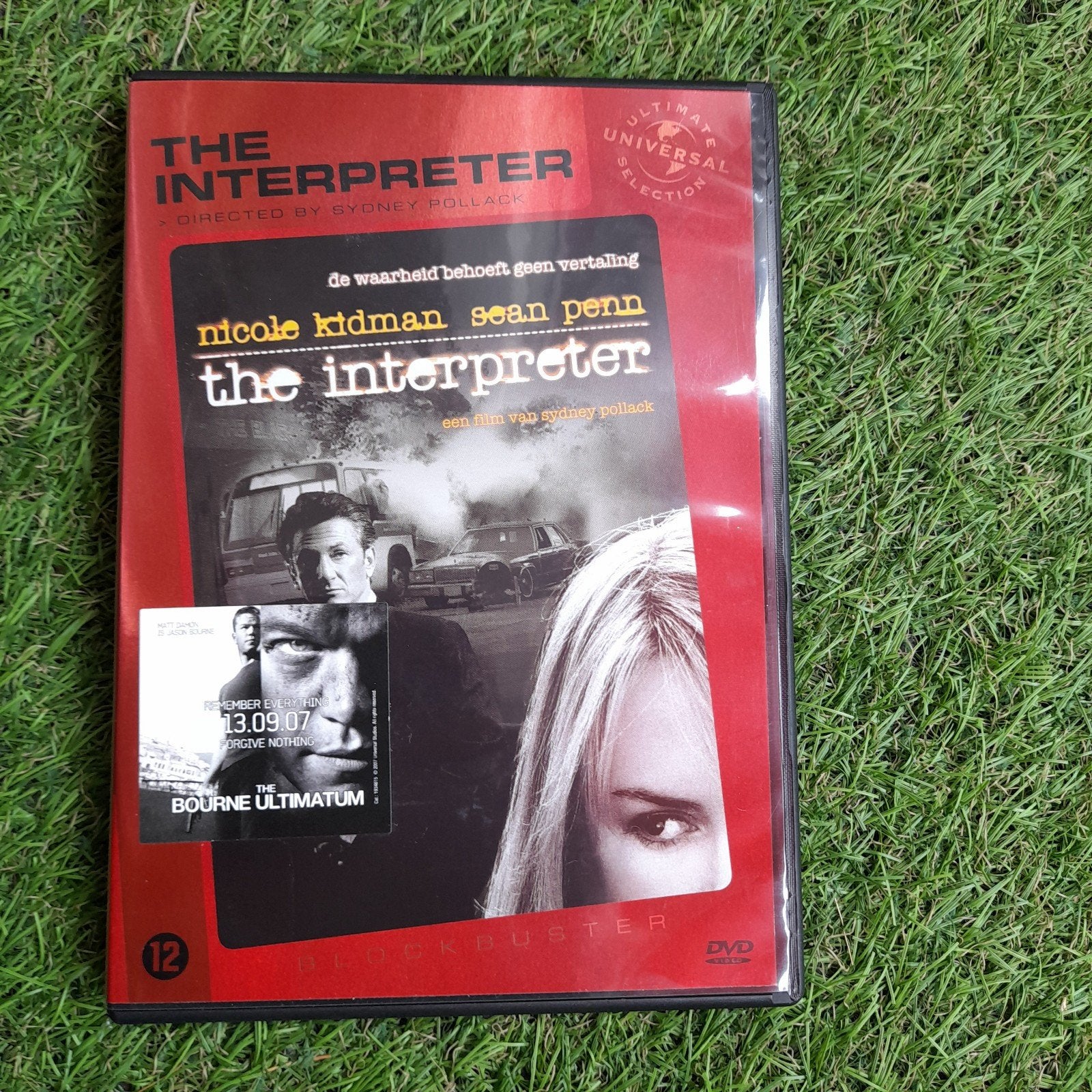 The Interpreter DVD - Nicole Kidman, Sean Penn, Bonusmateriaal, Ophalen of Verzenden, Vanaf 12 jaar, Gebruikt