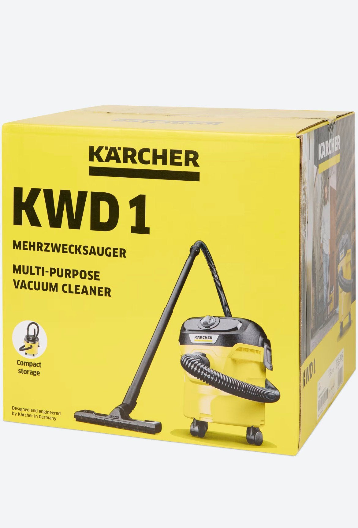 Karcher nat-en droogzuiger z.g.a.n, Ophalen, Zo goed als nieuw