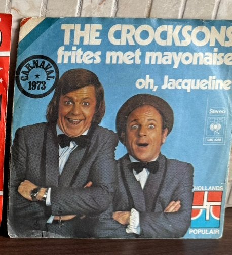 De Crocksons Friet met mayonaise, Ophalen of Verzenden, Zo goed als nieuw, 12 inch, Levenslied of Smartlap