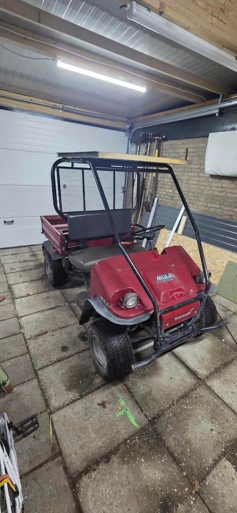 Kawasaki Mule 550 met lier