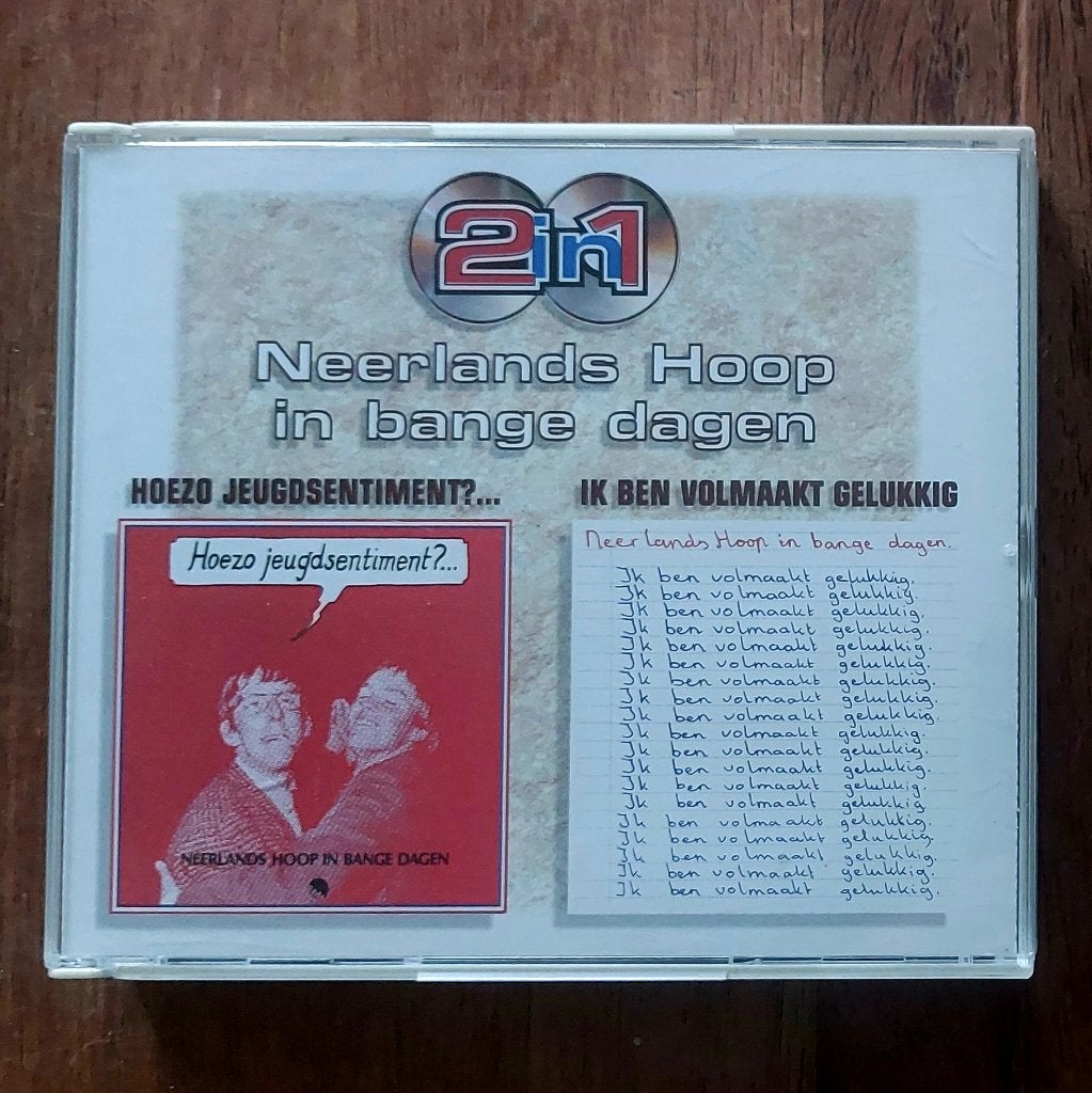 Neerlands Hoop - Hoezo Jeugdsentiment? (2-CD), Ophalen of Verzenden, Zo goed als nieuw