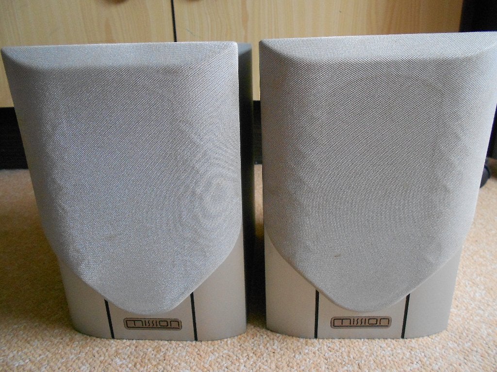 MISSION M30i compacte luidsprekers, Audio, Tv en Foto, Luidsprekers, Ophalen, Gebruikt, Boekenplank luidspreker, 60 tot 120 watt