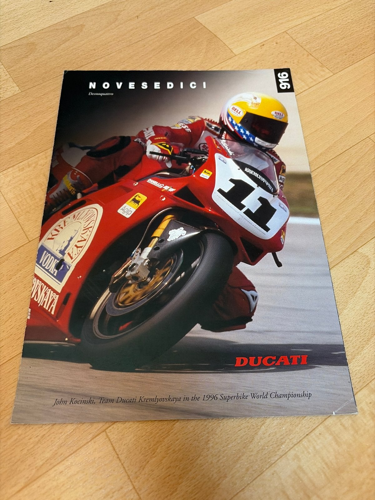 Ducati 916 Novediseci Poster/Brochure, Ophalen of Verzenden, Zo goed als nieuw, Merk of Model