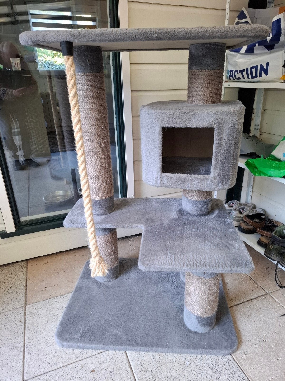 mooije katten krappaal, Dieren en Toebehoren, Ophalen, Zo goed als nieuw, Krabpaal